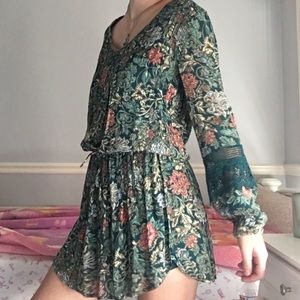 O’Neill long-sleeve boho dress